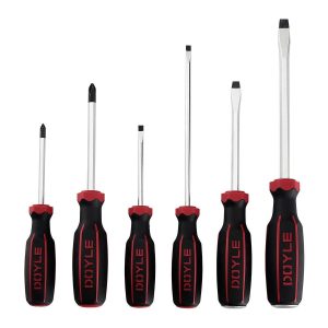 Juego de 6 desarmadores pesados DOYLE de alta resistencia | 64862