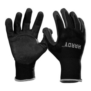 Guantes de trabajo con recubrimiento de nitrilo, talla grande | 66374
