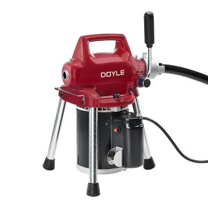 Máquina de limpieza de drenajes seccional premium DOYLE, motor 1/6 HP para líneas de 1-1/4 a 4 pulgadas | 70605