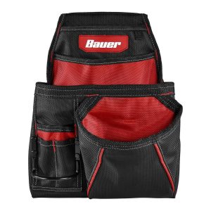 Bolsa de carpintero con 10 bolsillos para cinturón de herramientas BAUER | 21241A-B