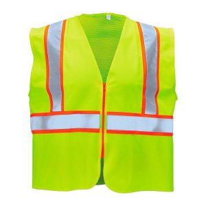 Chaleco de seguridad reflectante ANSI/ISEA 107, tipo R, clase 2 | 57429