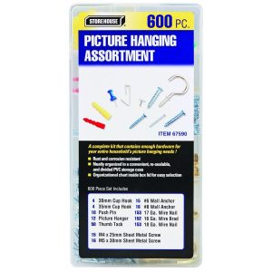 Juego de herrajes para el hogar, 600 piezas | 67590