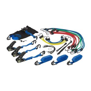 Kit de Sujeción y Amarre de 42 Piezas HAUL-MASTER para Carga y Organización | 61426