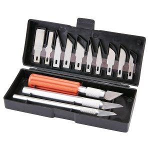 Juego de cuchillos de precisión de 13 piezas para hobbies y manualidades | 62784
