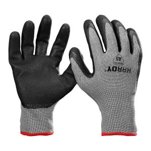 Guantes de trabajo resistentes a cortes A5, talla extra grande | 57642