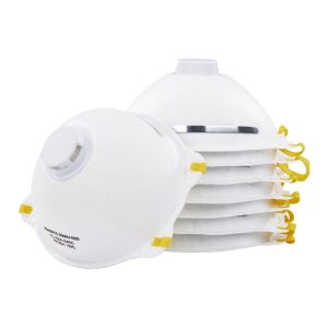 Mascarillas desechables N95 multiusos con válvula, paquete de 10 | 71447