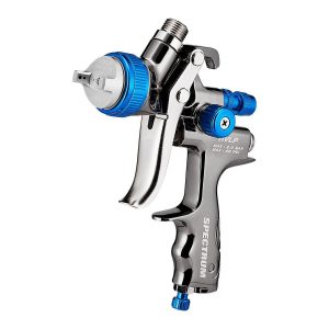 Pistola de pintura HVLP de gravedad premium con control de abanico lateral y boquilla de 1.7 mm | SP-HVLP-SF
