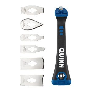 Raspador de contornos Quinn con 6 cuchillas intercambiables | 57216