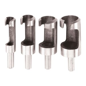 Juego de cortadores de tapones para madera, 4 piezas | 60613