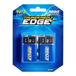 Baterías alcalinas 9V Prime Power™, paquete de 2 unidades | 64493