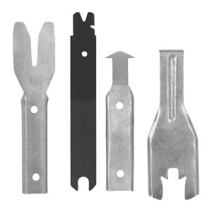 Juego de herramientas para molduras de parabrisas y puertas, 4 piezas | 38386