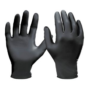 Guantes desechables de nitrilo sin polvo de 9 mil, talla XXL, paquete de 50 | 57159