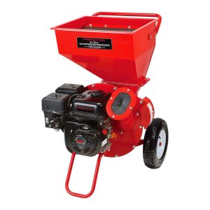 Trituradora y astilladora a gasolina de 6.5 HP (212cc) para desechos de jardín | 62323