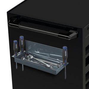 Bandeja magnética con porta destornilladores U.S. GENERAL, color gris pizarra | 72317