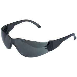 Lentes de seguridad con lentes ahumados, protección envolvente y certificación ANSI Z87 | 66822