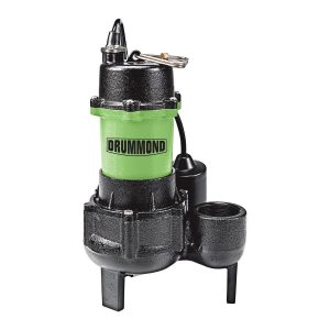 Bomba sumergible para aguas residuales de 1/2 HP con interruptor de flotador | 63323