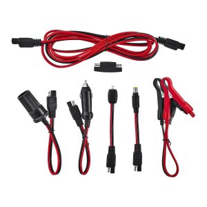 Kit de cables de conexión para energía solar con indicador LED y adaptadores | 59171