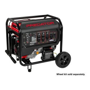 Generador portátil de gasolina PREDATOR de 10,000 watts con arranque remoto y tecnología CO SECURE | 72624