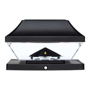 Lámparas solares para postes de cerca LED, paquete de 2 | 70240