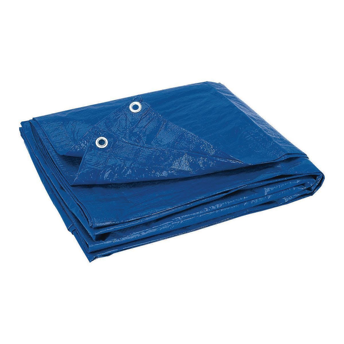 Lona azul multiusos resistente a la intemperie de 4 mil, 29 pies 4 pulgadas x 49 pies | 2142