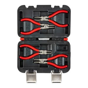 Juego de pinzas para anillos de retención de 4 piezas de 5 pulgadas de precisión | PSSRIE-4