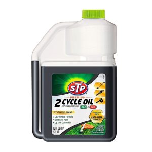 Aceite para motor de 2 tiempos con estabilizador de combustible STP, 16 oz | 56839