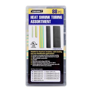 Kit de Tubo Termocontraíble con Estuche, 88 Piezas | 67519