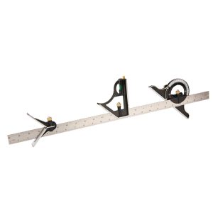 Escuadra combinada de 24 pulgadas con regla de acero inoxidable y accesorios | 63687