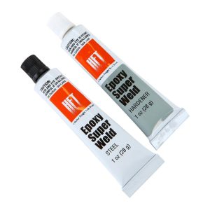 Epoxy metálico de fraguado rápido de 1 oz, adhesivo para reparaciones en 5 minutos | 68346
