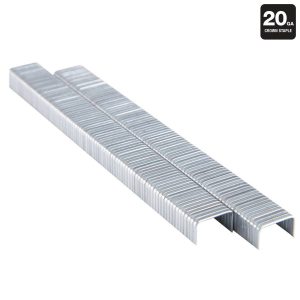 Grapas galvanizadas FASTENSTRONG de 1/4 pulg. x 7/16 pulg., calibre 20, paquete de 5040 | 57381