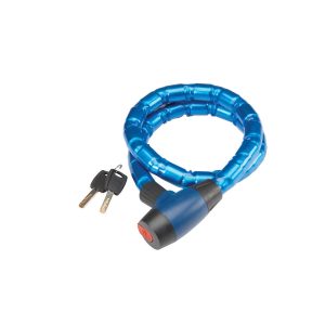 Candado de cable de acero blindado para bicicletas, motos, portones y remolques | 65232