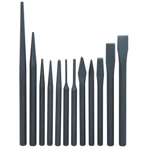 Juego de punzones y cinceles de 12 piezas | 66337