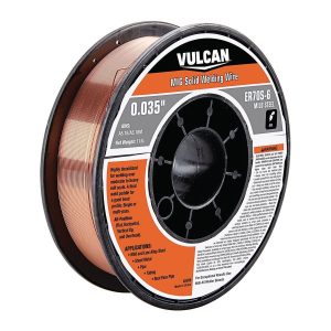 Alambre sólido para soldadura MIG VULCAN 0.035 in. ER70S-6, rollo de 11 lb | 63509
