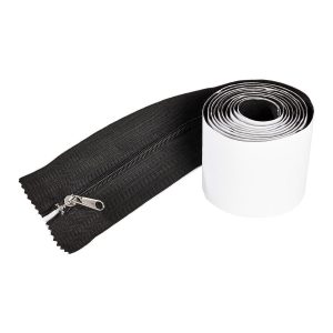 Cierre de cremallera adhesivo para lonas y láminas de plástico | 70913