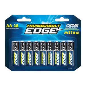 Baterías alcalinas AA PRIME POWER, paquete de 18 unidades | 64490