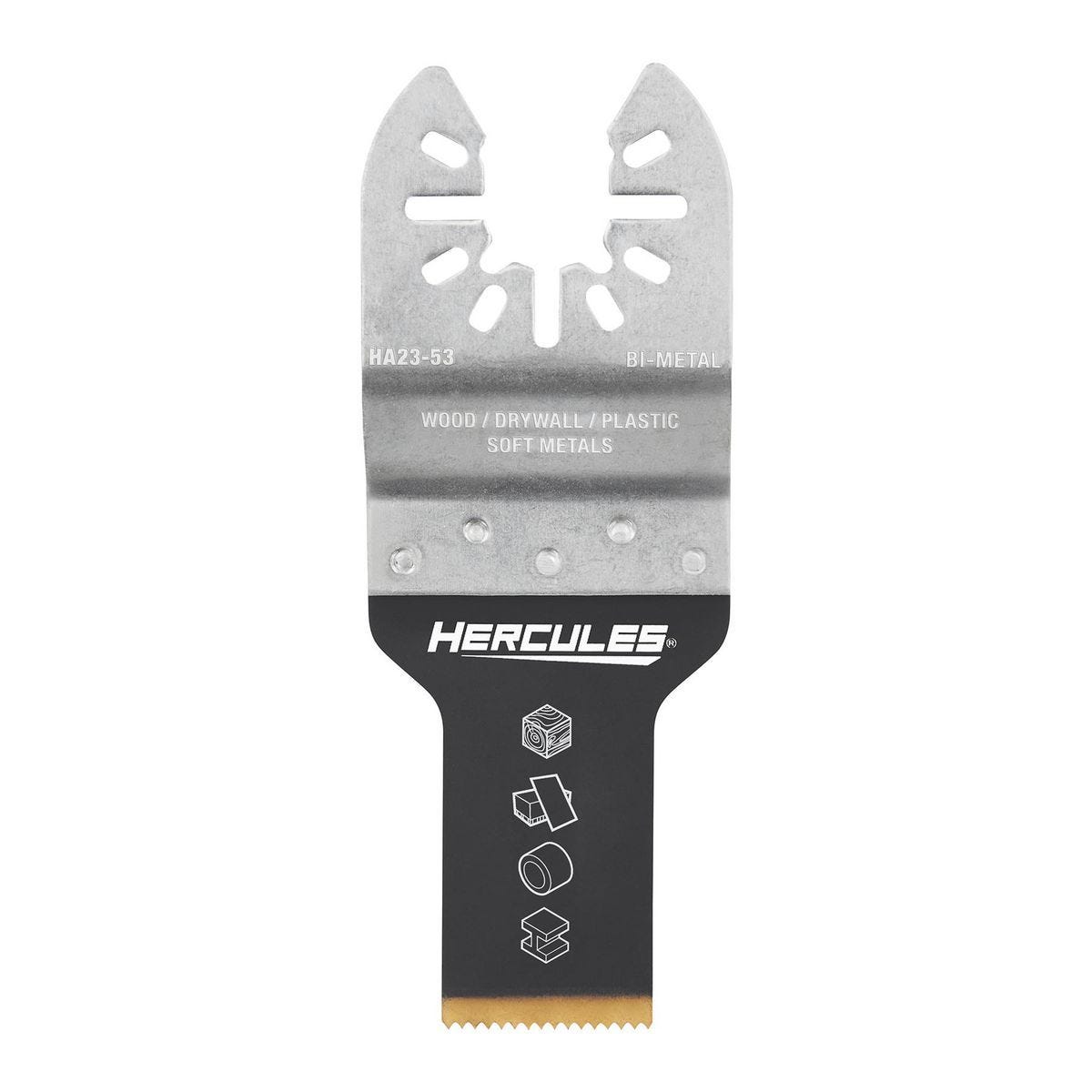 Hoja de inmersión bimetal angosta de 3/4 pulgada para herramienta oscilante HERCULES | HA23-53