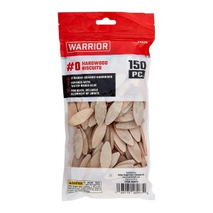 Biscuits de madera dura #0, paquete de 150 piezas | 59415