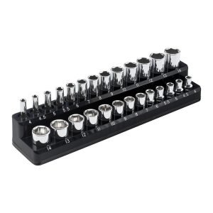 Porta dados magnético de 2 niveles para drive 1/4 pulgada, métrico | 59681