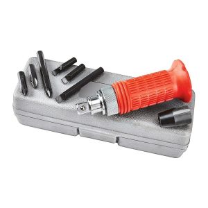 Juego de destornillador de impacto de 6 puntas con estuche | 64812