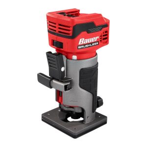 Router compacto inalámbrico BAUER 20V sin escobillas con velocidad variable, solo herramienta | 21121CR-B