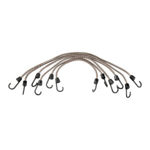 Juego de 6 Cuerdas Elásticas de Amarre Camuflaje