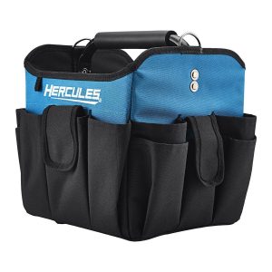 Bolsa portaherramientas HERCULES de 10 pulgadas con 22 bolsillos | HB10-TOT