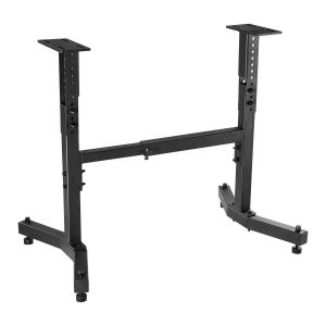 Soporte universal para torno, ajustable en altura y longitud, construcción de acero resistente | 70595