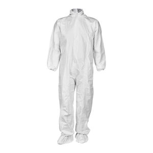 Traje desechable de protección de cobertura completa, talla extra grande | 59264