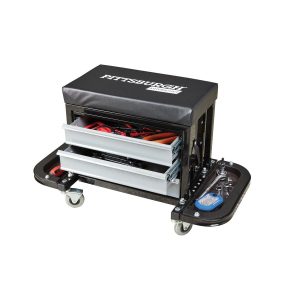 Silla de rodillos para mecánico con cajones de almacenamiento | 63762