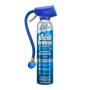 Refrigerante sintético R-134A de 15.9 oz con dispensador y manómetro - Certificado CARB | 71302