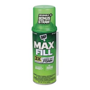 Sellador de Espuma MAX FILL para Grietas Grandes, Expansión Máxima, Interior y Exterior | 64150