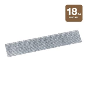 Clavos brad galvanizados de 1 pulgada y 18 GA, paquete de 5000 | 57395