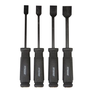 Juego de raspadores de 4 piezas con mangos ergonómicos y hojas de acero al carbono templado | 69601