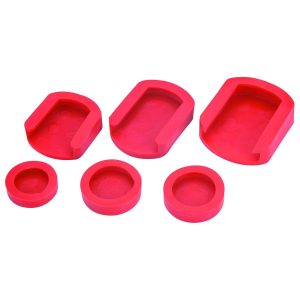 Juegos de almohadillas para mordazas de prensas en C, 12 piezas | 91952